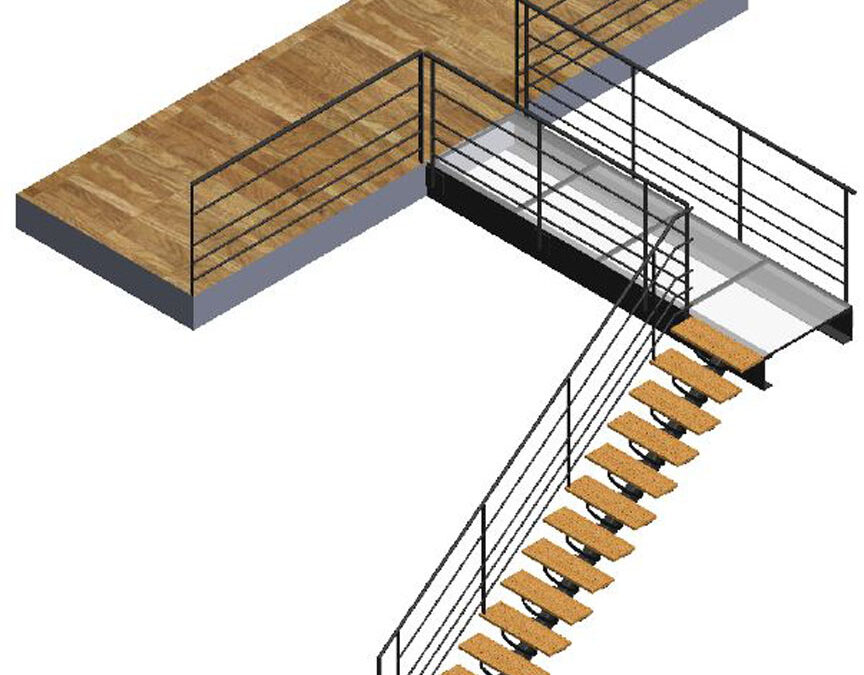 ESCALIER + PASSERELLE